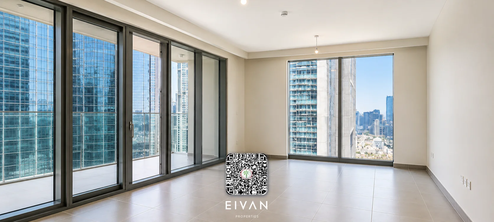 Burj Khalifa & Fountain Views | High Floor | Ready